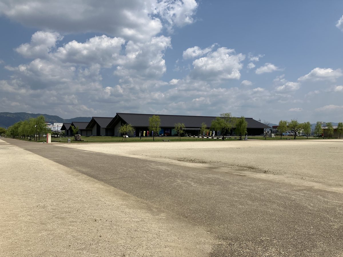 Inside Heijo Palace Toin-no-Ie Museum, where you can learn about history and daily life