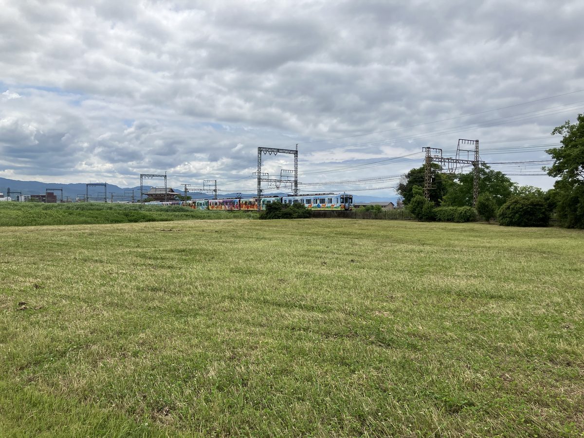 Wide view of Heijo Palace Site grounds